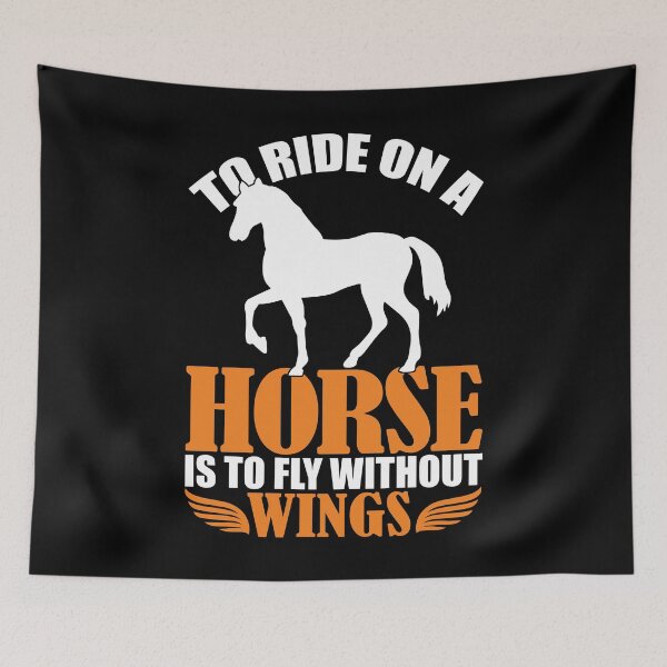 Item preview, Horse Design To Ride On A Horse Is fly designed and sold by Joxxio.