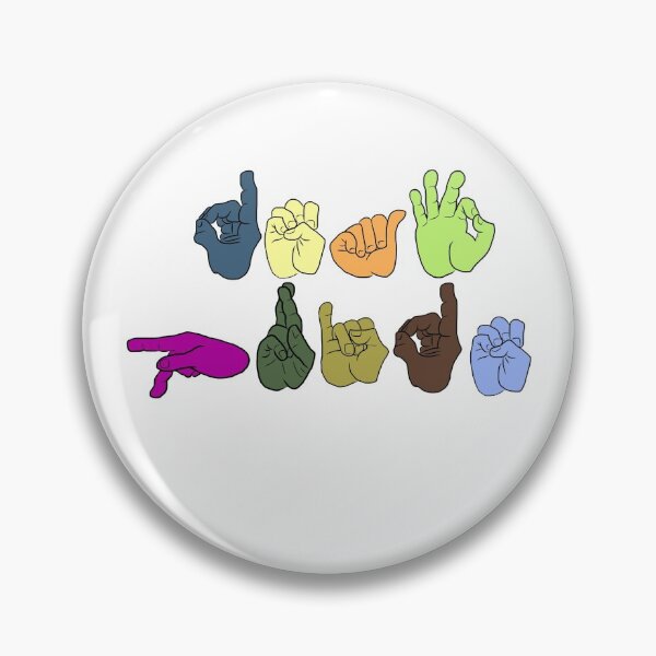 Item preview, Deaf Pride spelled out in ASL designed and sold by BatemanBranding.