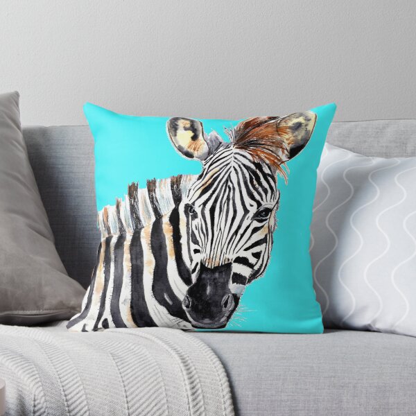 Zebra Throw Pillow