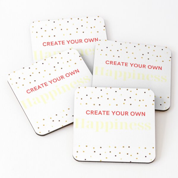 Item preview, Create your own happiness Make it happen designed and sold by eucagarland.