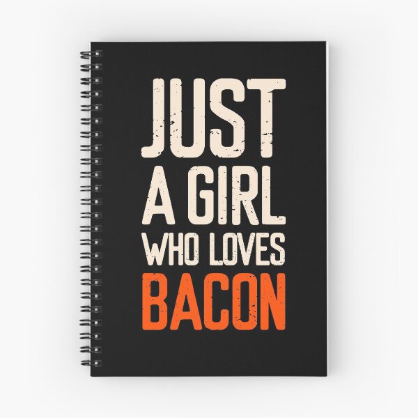 Item preview, Just A Girl Who Loves Bacon  designed and sold by FriendsList.
