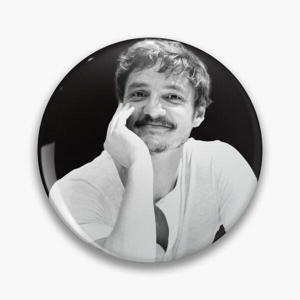 Item preview, Cute & Swooning Pedro Pascal in B&W designed and sold by ecdato.