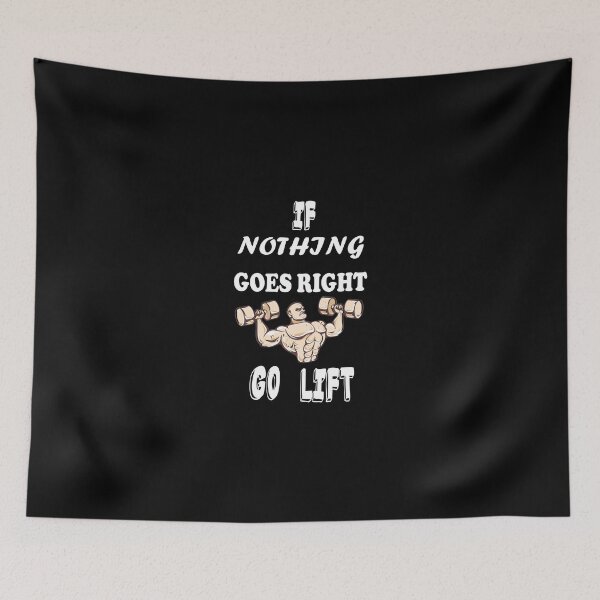 Item preview, If Nothing Goes Right Go Lift, Fitness Gym Exercise, Gift For Moms Women Girls Strongman, T-Shirt  designed and sold by MoradovT-shirt.