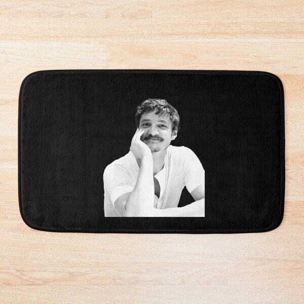 Item preview, Cute & Swooning Pedro Pascal in B&W designed and sold by ecdato.