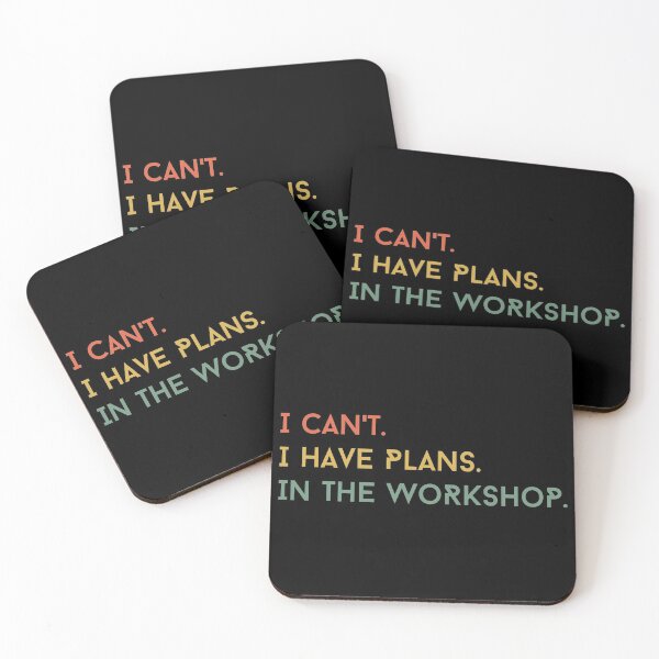 Item preview, I Can't I Have Plans in the Workshop designed and sold by Doa-ibu.