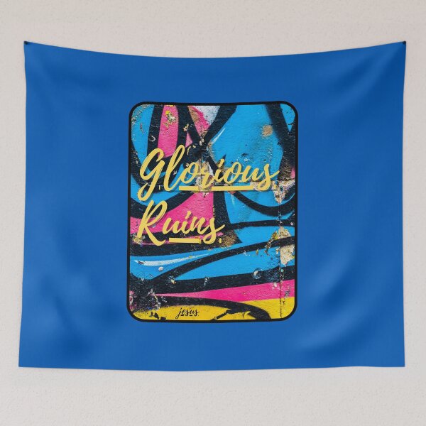 Item preview, Christian quote Glorious Ruins verse Jesus designed and sold by pureheartvision.