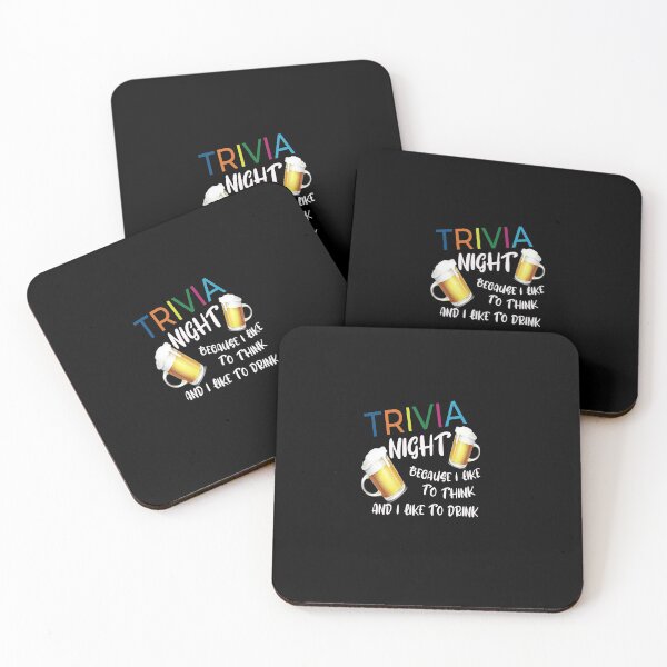 Item preview, trivia night because i like to think and i like to drinke , porsuit family edition . designed and sold by Best T-shirt design.