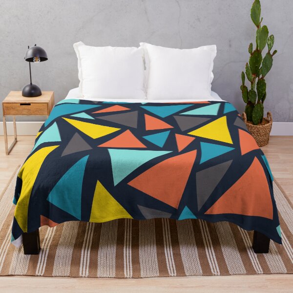 Item preview, Geometric Triangles With Colorful Seamless Pattern designed and sold by SwePattern.