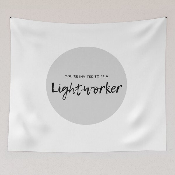Item preview, You're Invited To Be A Lightworker designed and sold by hopaaa.