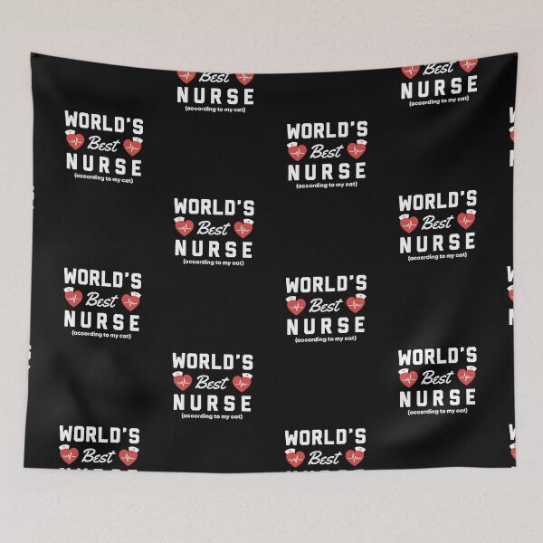 Item preview, World's Best Nurse According to My Cat designed and sold by livegood.
