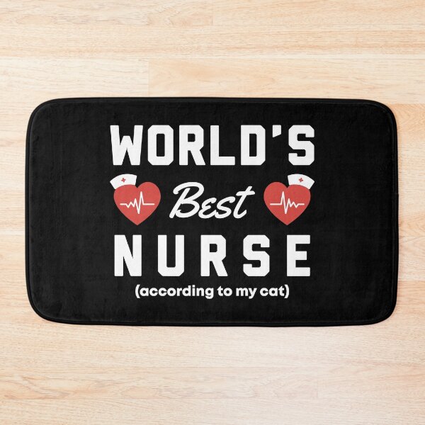 Item preview, World's Best Nurse According to My Cat designed and sold by livegood.