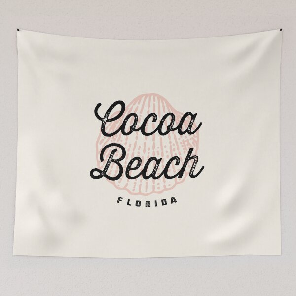 Item preview, Cocoa Beach Florida Vintage Seashell designed and sold by redwoodandvine.