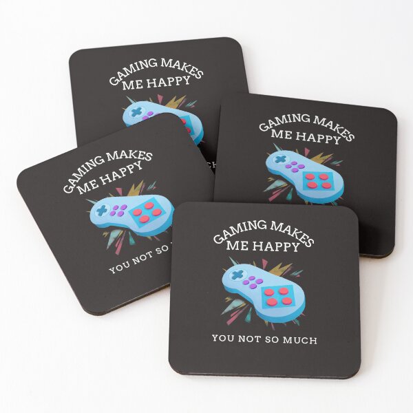 Item preview, GAMING MAKES ME HAPPY YOU NOT SO MUCH designed and sold by GILLES VAZIRI.