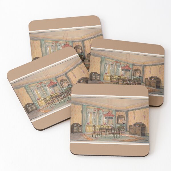 Item preview, Copy of European Interiors  Classic Watercolor Prints - Bedroom 10 designed and sold by dubcee.