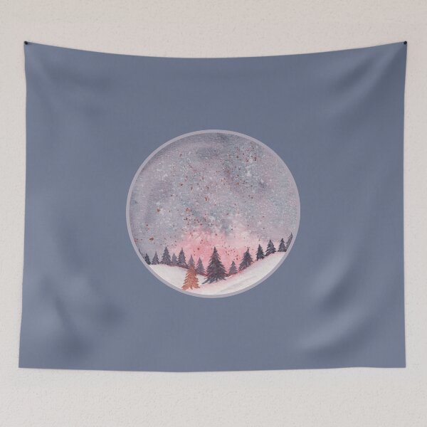Item preview, Snowy Winter Forest Scene  designed and sold by Sershni.