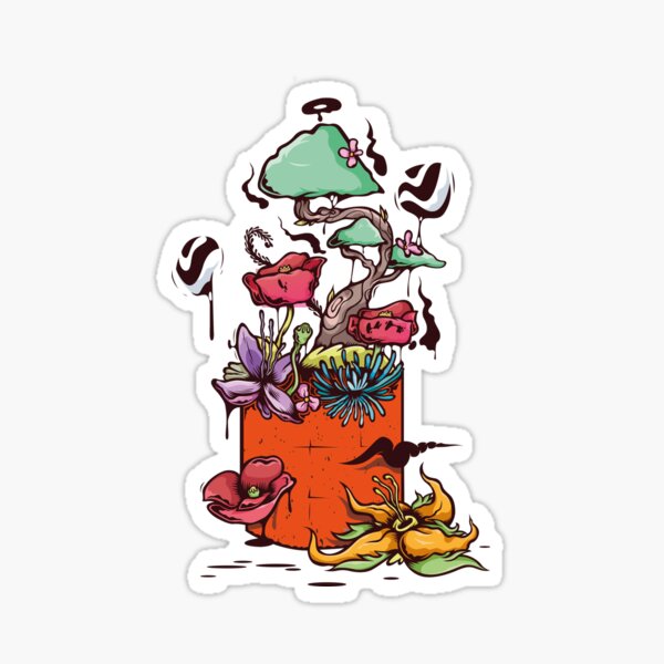 FLOWer Garden Sticker