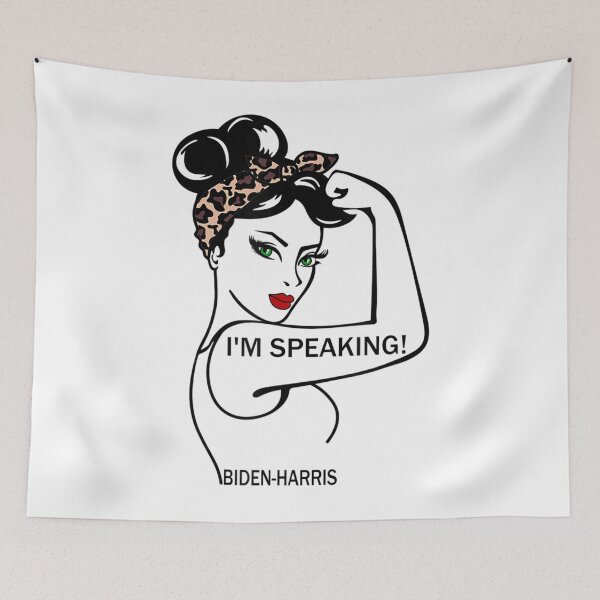 Item preview, I'm speaking Kamala Harris VP debate vote anti trump  designed and sold by PanZhi.