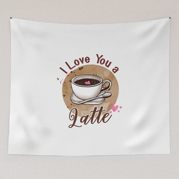 Item preview, Valentine Love Saying I Love You A Latte designed and sold by LimaChippewa.