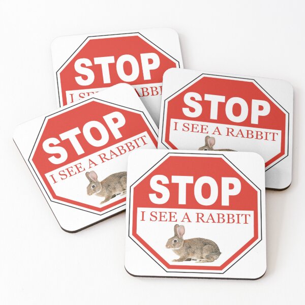 Item preview, Stop I See a Rabbit in the Florida Keys designed and sold by KeysTreasures.