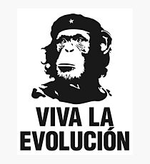 Viva la evolucion - cuban parody Photographic Print