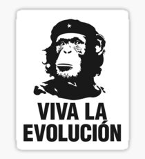Viva la evolucion - cuban parody Sticker