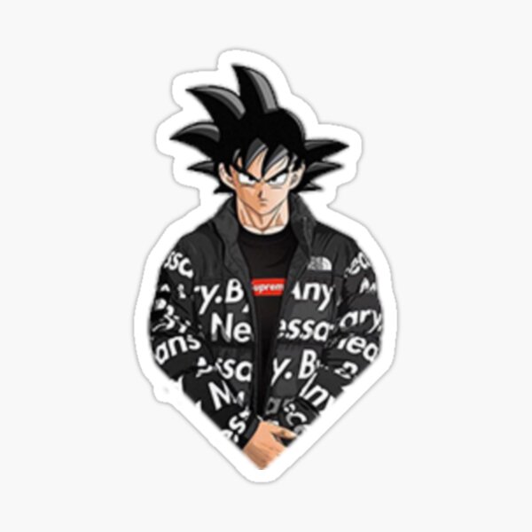 anime supreme sticker