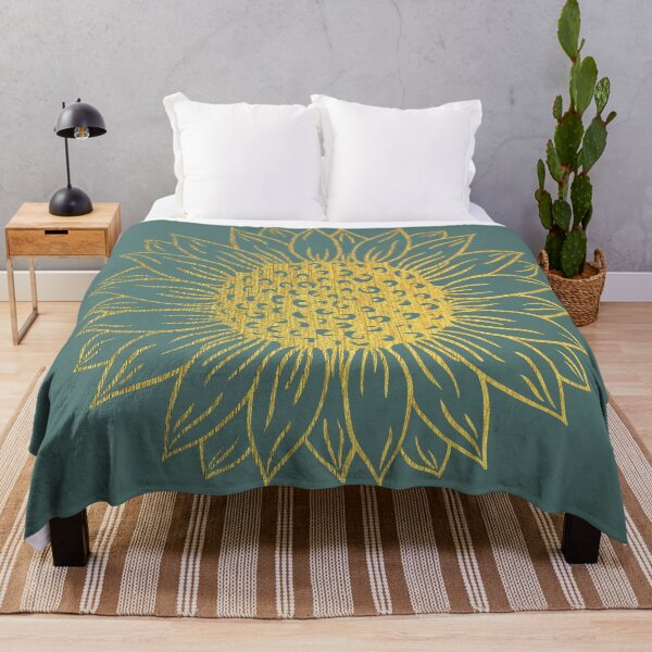 Item preview, Sunflower drawing Golden style mask,cool,cute,funny designed and sold by Collagedream.