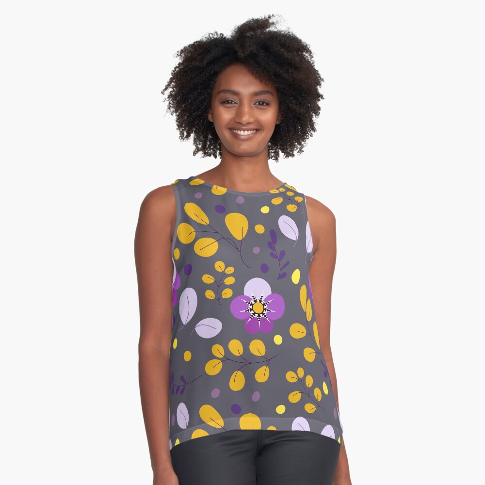 Item preview, Sleeveless Top designed and sold by vectormarketnet.