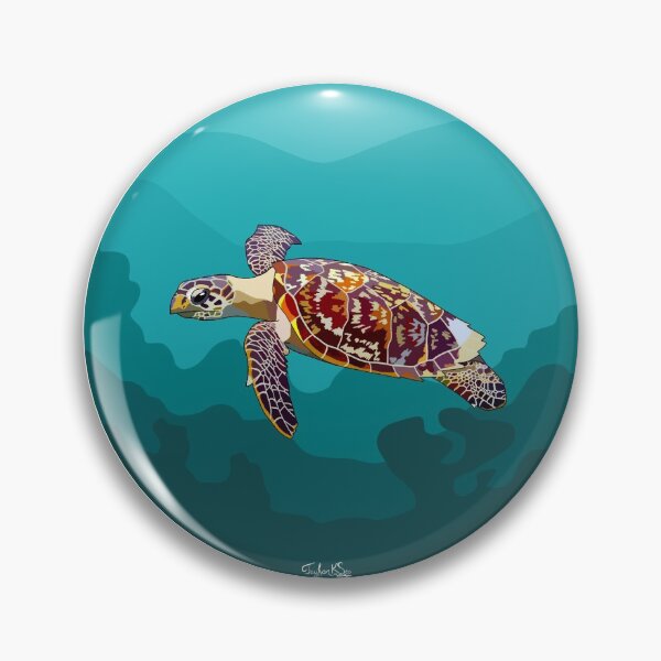 Item preview, Hawksbill Sea Turtle designed and sold by taylorksea.