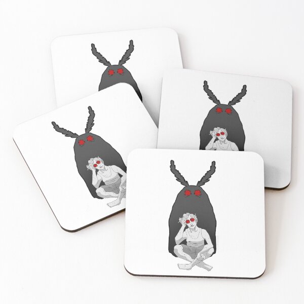 Item preview, Indrid the mothman sticker vers. designed and sold by MissingVices.
