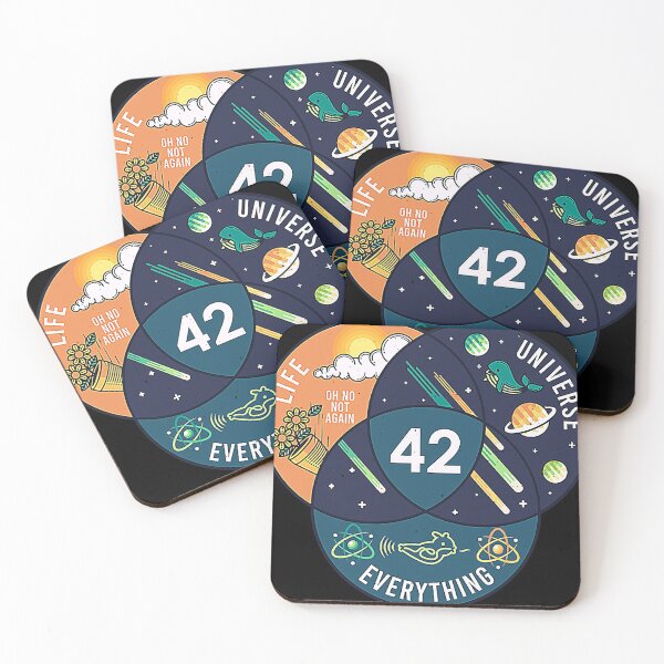 Item preview, 42 Answer to Life Universe and Everything designed and sold by mlemmlem22.