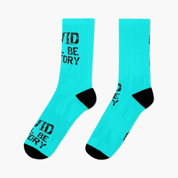 Item preview, Covid Will Be History Blue designed and sold by DamaliePierre.