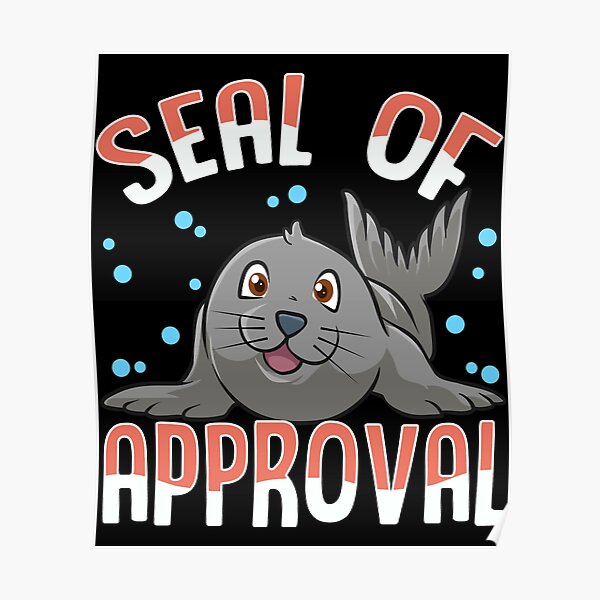 Seal Puns Posters Redbubble