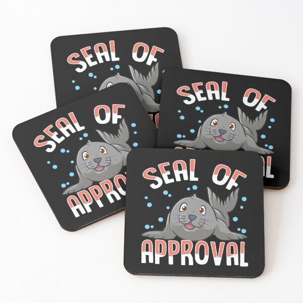 Item preview, Cute & Funny Seal Of Approval Baby Seal Pun designed and sold by perfectpresents.