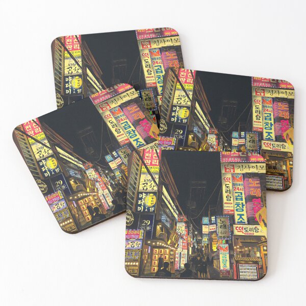 Item preview, Seoul at Night designed and sold by SofiaStutio.