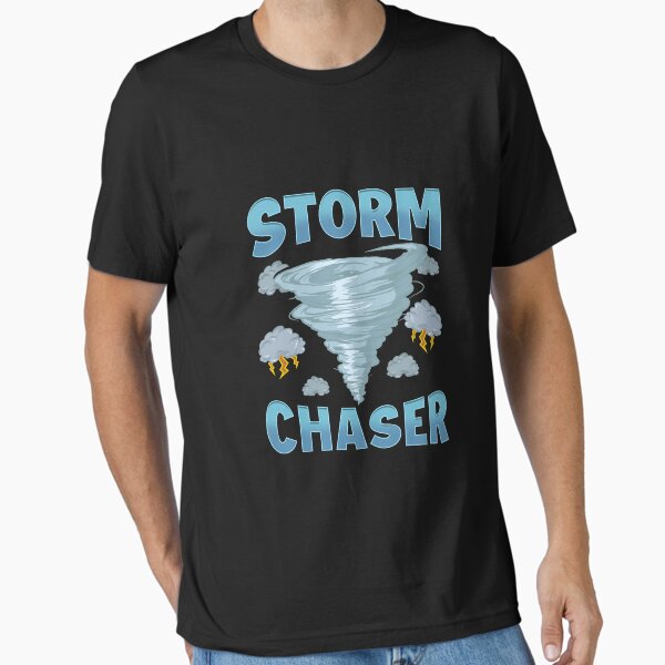 Vista previa del artículo con la obra «Lindo cazador de tormentas Clima severo Tornado Huracán», diseñado y vendido por perfectpresents.