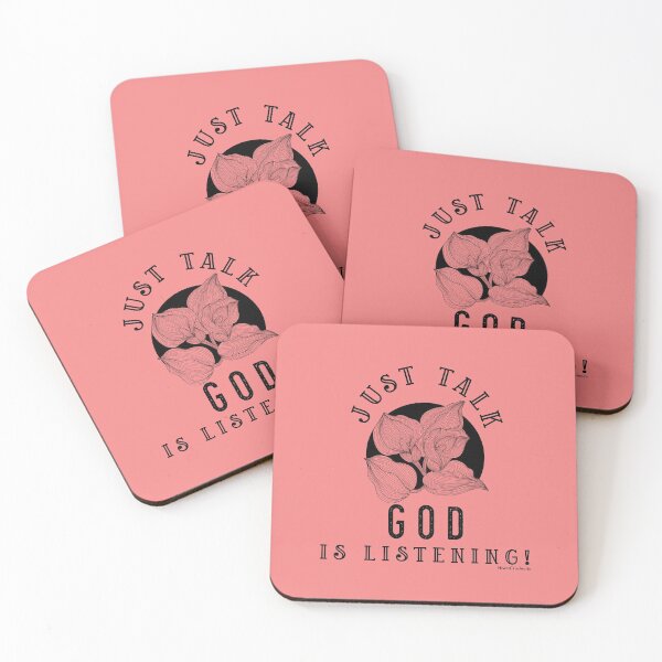 Item preview, Just Talk God is Listening! designed and sold by HeartCrushes4u.