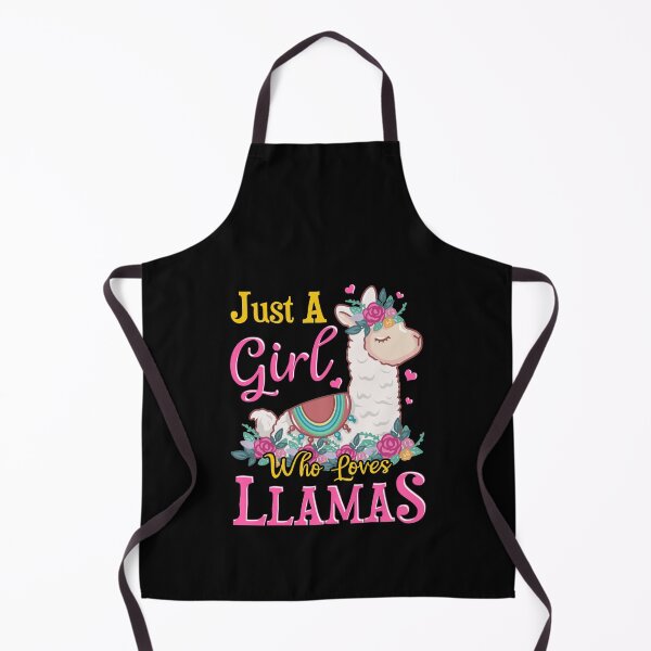 Item preview, Just A Girl Who Loves Llamas Cute Lama designed and sold by perfectpresents.