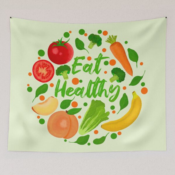 Item preview, Eat Healthy designed and sold by ethnicdrawing.