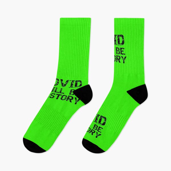 Item preview, Covid Will Be History Green designed and sold by DamaliePierre.