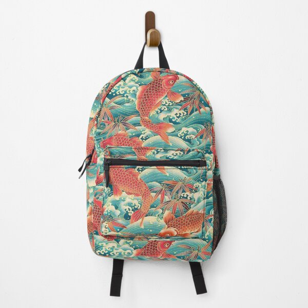 Item preview, Orange Koi Fish at Blue Ocean designed and sold by lotusbud.