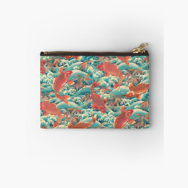 Item preview, Orange Koi Fish at Blue Ocean designed and sold by lotusbud.
