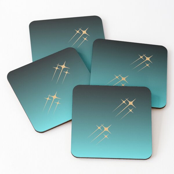 Item preview, Golden Shooting Stars in Blue and Black Sky designed and sold by ShaunSandhu.