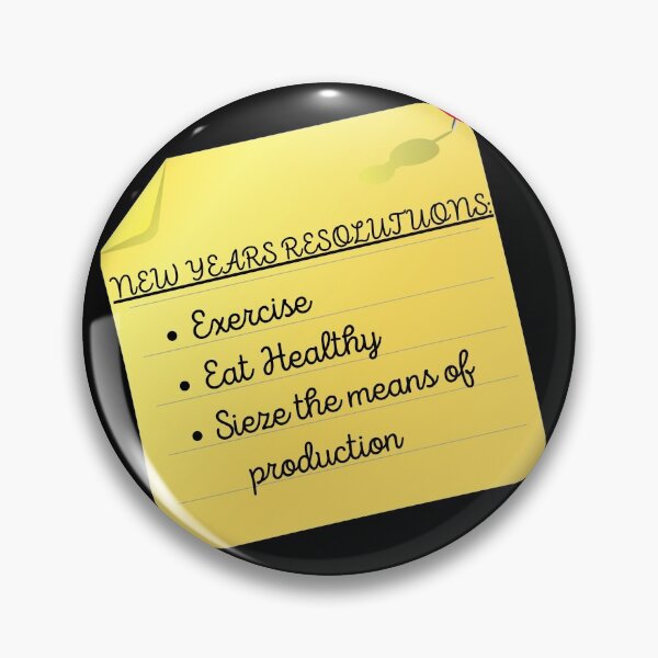Item preview, Funny New Years Resolutions designed and sold by ChibiKolossus.