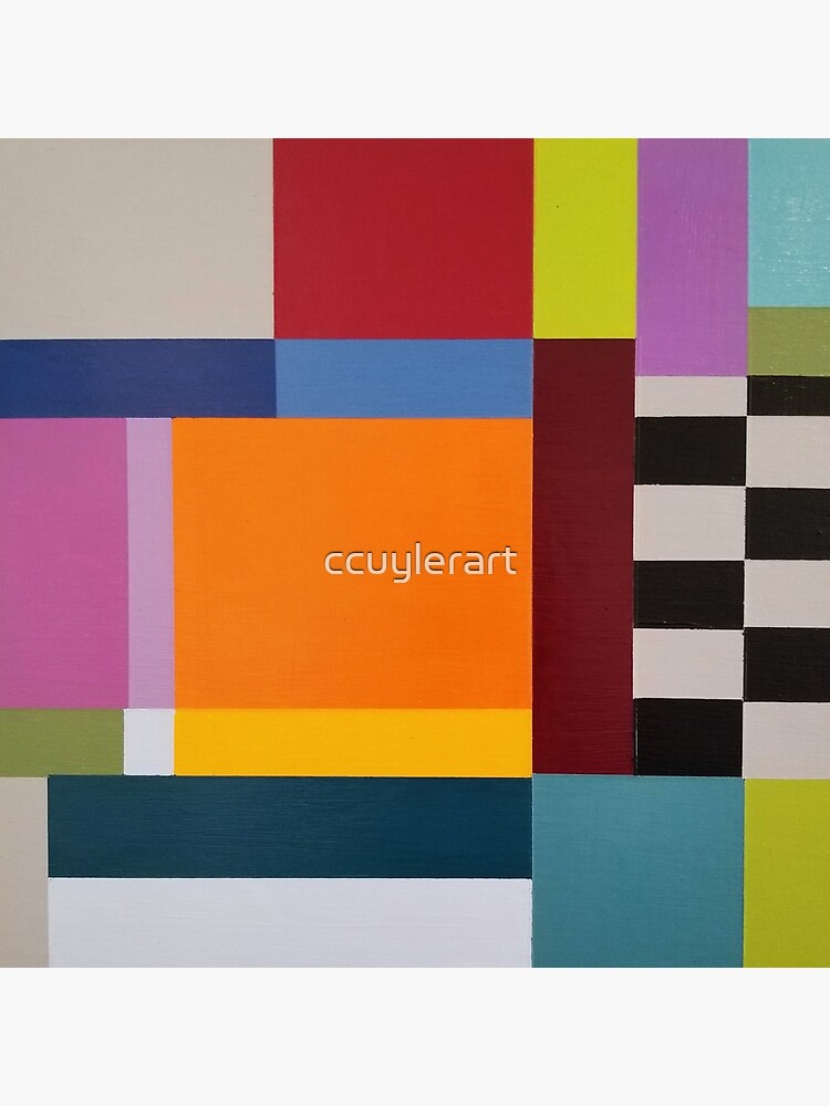 Thumbnail 4 of 4, Pillow, Modern Geometric Designs designed and sold by ccuylerart.