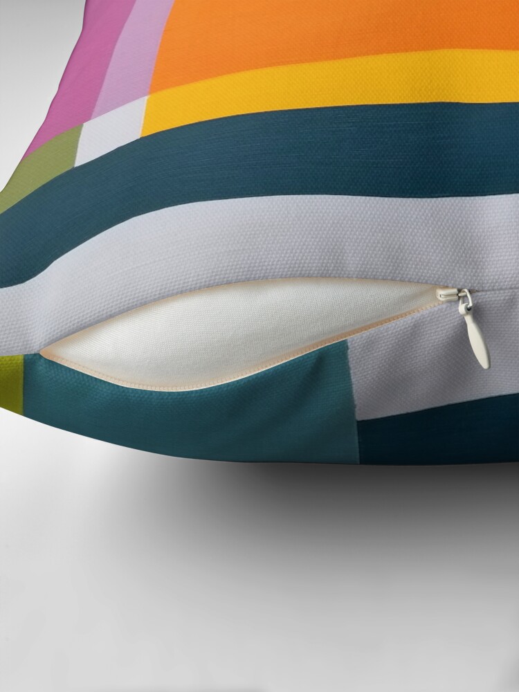 Thumbnail 2 of 4, Pillow, Modern Geometric Designs designed and sold by ccuylerart.