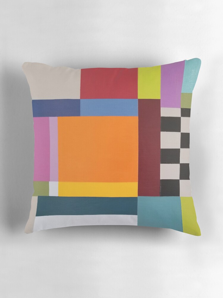 Thumbnail 3 of 4, Pillow, Modern Geometric Designs designed and sold by ccuylerart.