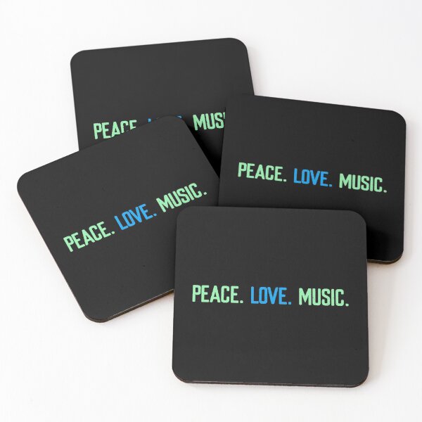 Item preview, Peace Love Music  designed and sold by FriendsList.