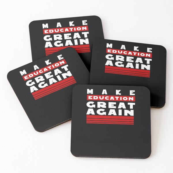 Item preview, make education great again designed and sold by ishako online.