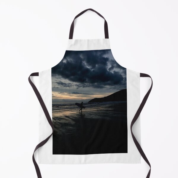 Item preview, Surfer Croyde Bay Devon sunset silhouette designed and sold by Carverart.